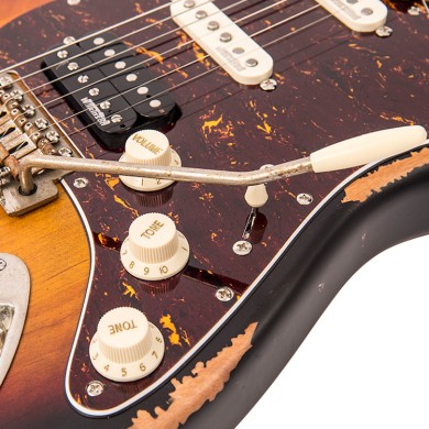 V6 HSS ICON Distressed Sunburst
