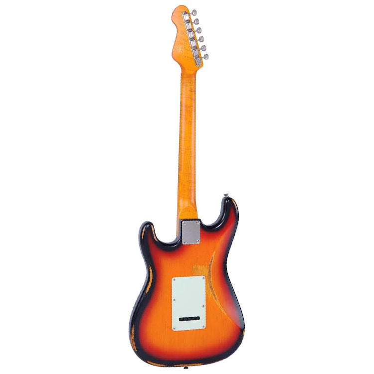 V6 ICON Distressed Sunset Sunburst