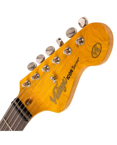 V6 ICON Distressed Sunset Sunburst