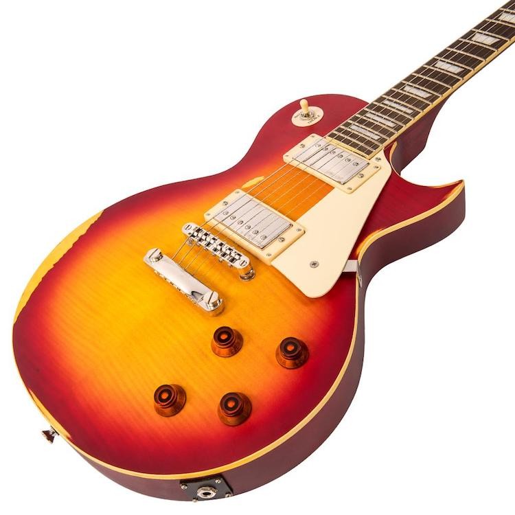 V100 ICON Distressed Cherry Sunburst
