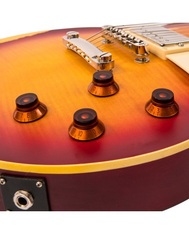 V100 ICON Distressed Cherry Sunburst