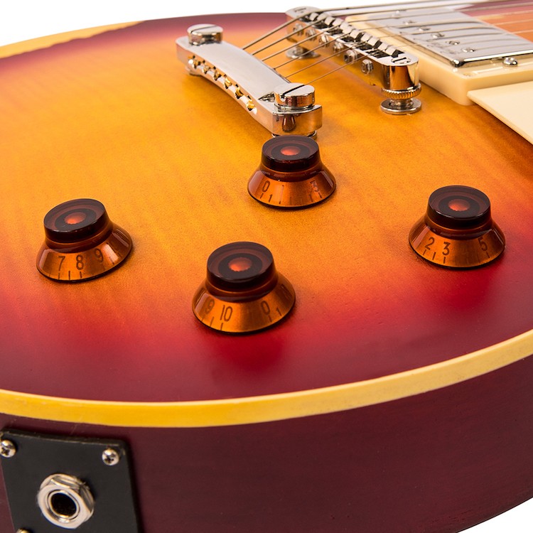 V100 ICON Distressed Cherry Sunburst