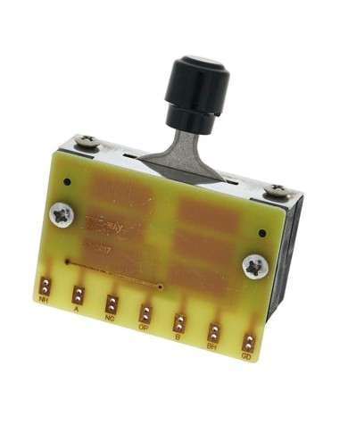 Selettore 3+3 posizioni Black Barrel Tip