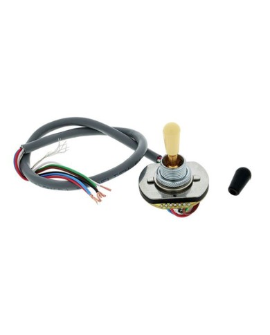 Selettore 3+3 posizioni Black and Cream Tips