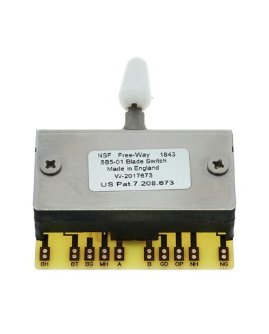 Selettore 5+5 posizioni Black and White Tips