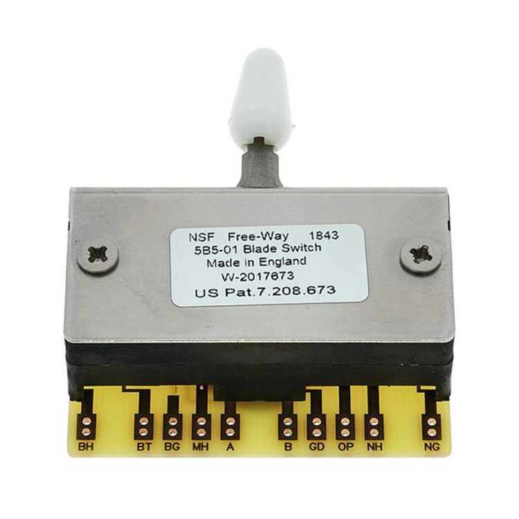 Selettore 5+5 posizioni Black and White Tips