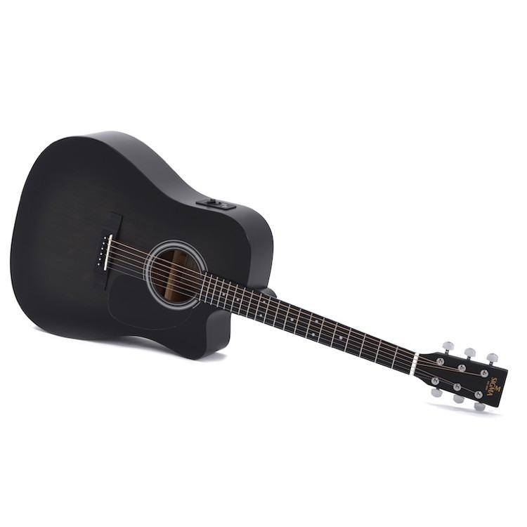 SE Dreadnought cutaway elettrificata nera