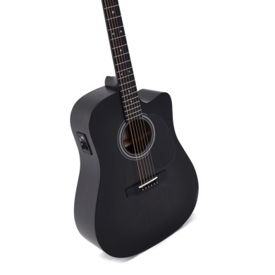 SE Dreadnought cutaway elettrificata nera