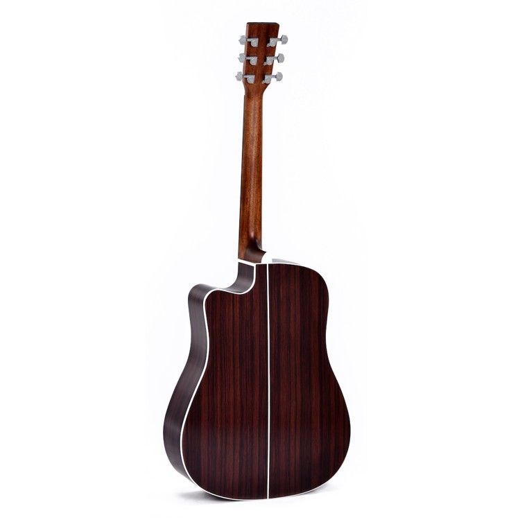 1 Dreadnought cutaway elettrificata sunburst