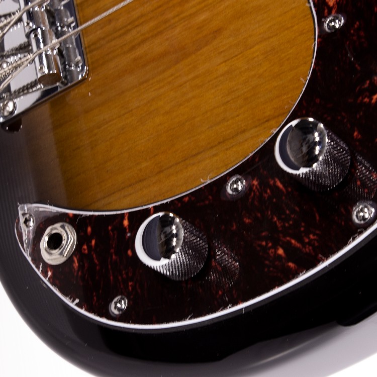 P Bass Style Golden Sunburst