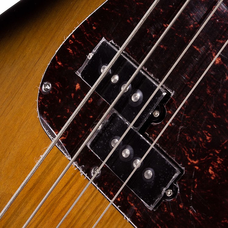 P Bass Style Golden Sunburst