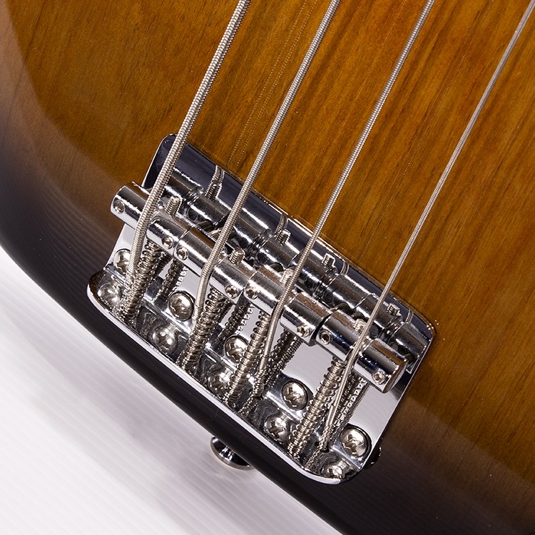 P Bass Style Golden Sunburst