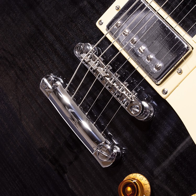 LP Style Flame See Through Black