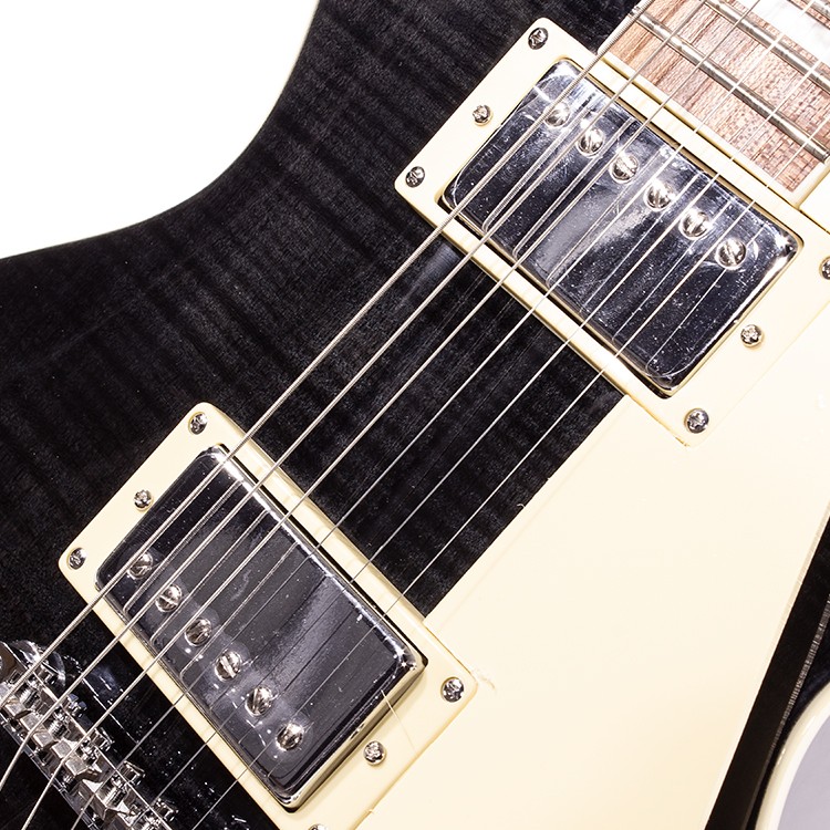 LP Style Flame See Through Black