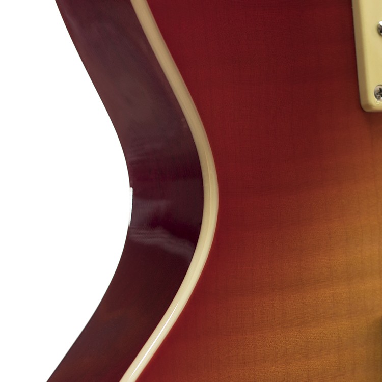 LP Style Flame Cherry Sunburst