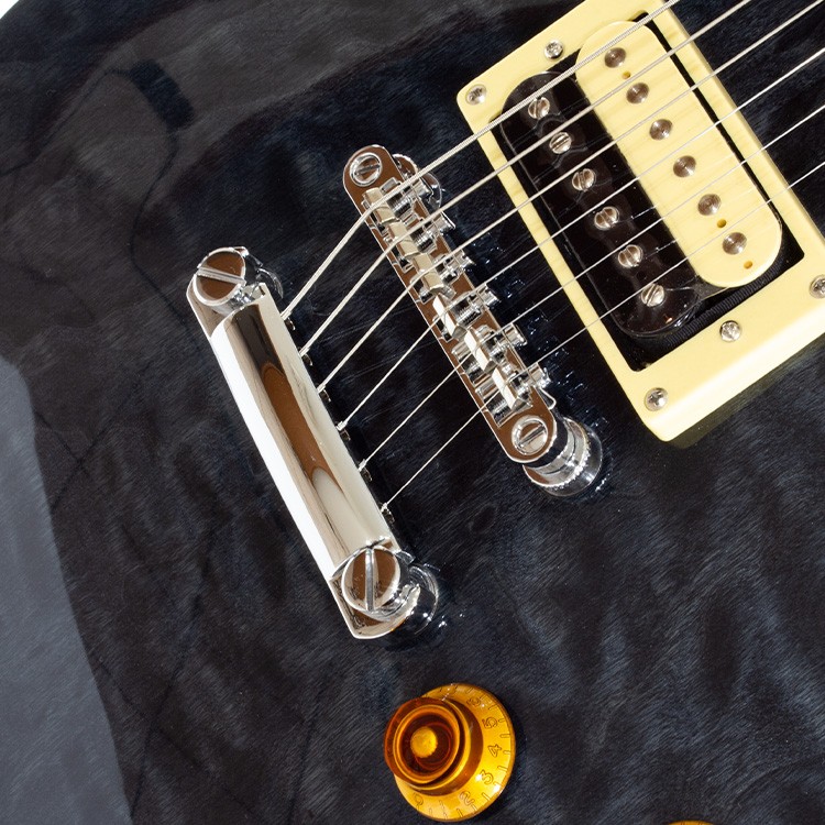 LP Style Quilted See Through Black