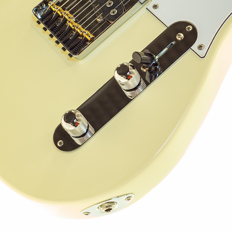 ASAT Classic Semi-Hollow Vintage White