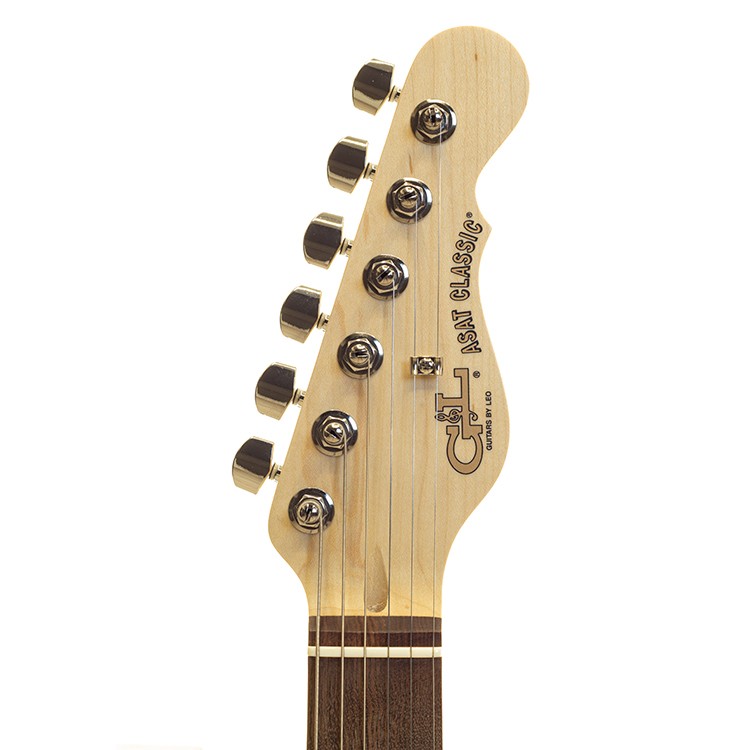 ASAT Classic Semi-Hollow Vintage White