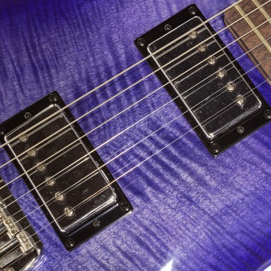 ASAT Deluxe Carved Top Bright Blueburst