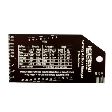 Precision String Action Gauge