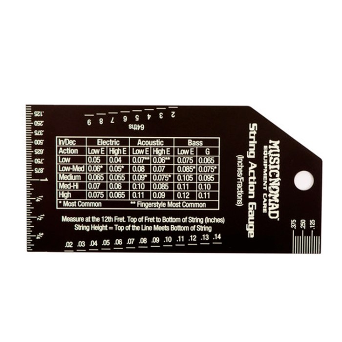 Precision String Action Gauge