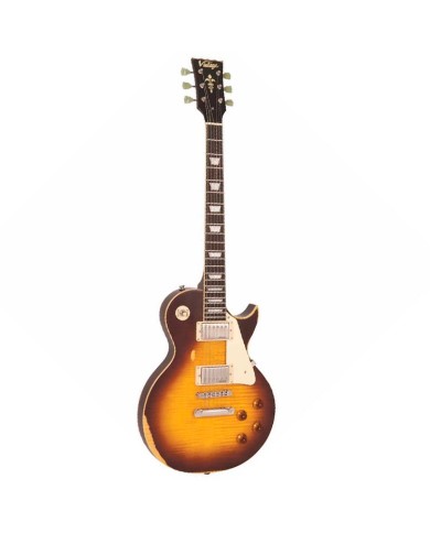 V100 ICON Distressed Tobacco Sunburst