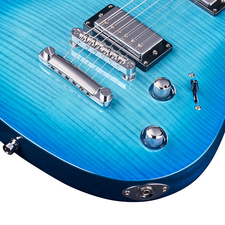 Diablo Supreme Bleached Ocean Blue Burst Transpare