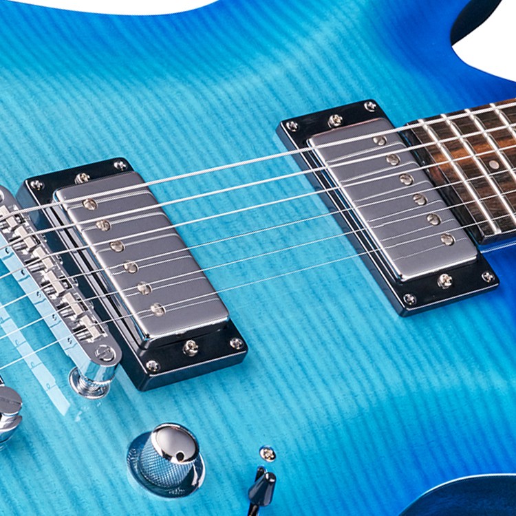 Diablo Supreme Bleached Ocean Blue Burst Transpare