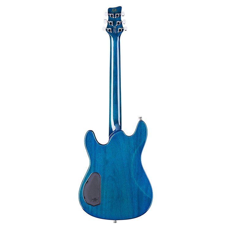 Diablo Supreme Bleached Ocean Blue Burst Transpare