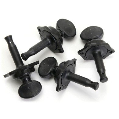 Ratio Meccaniche Ukulele Rear Mount 4 Black