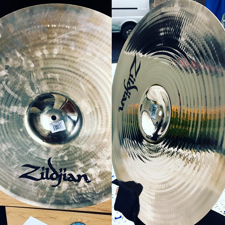 Cymbal Cleaner - Cleans/Polishes/Protects 240ml