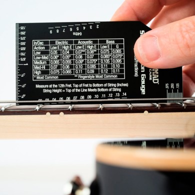 Precision String Action Gauge