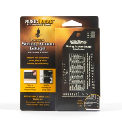 Precision String Action Gauge