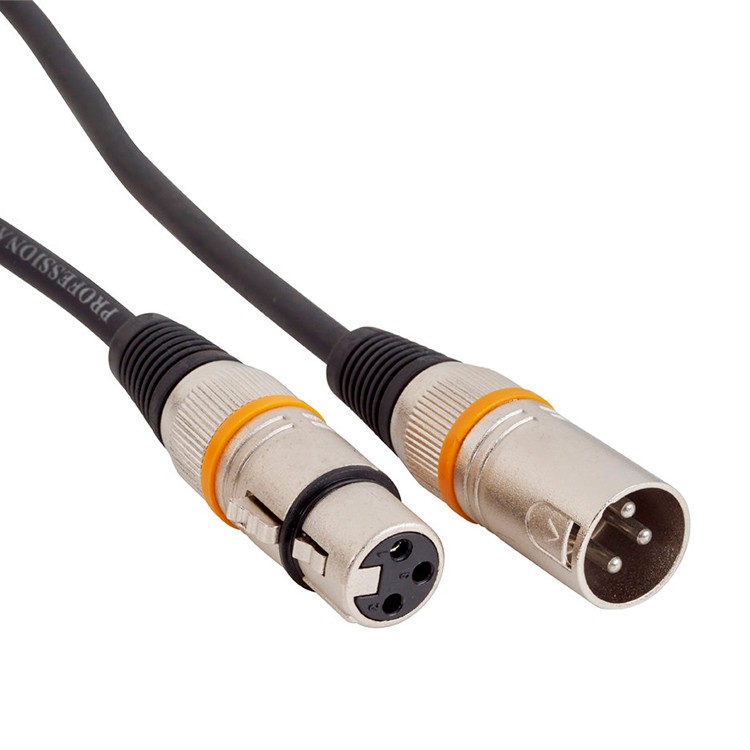 Cavo Microfono 6m 1x Xlr F/1x Xlr M
