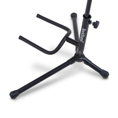 Supporto da terra per una chitarra nero