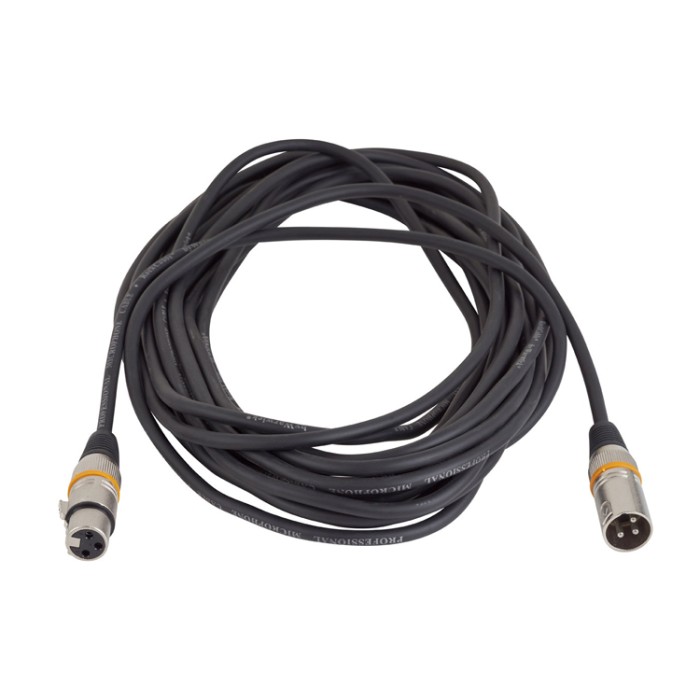 Cavo Microfono 10m 1x Xlr F/1x Xlr M