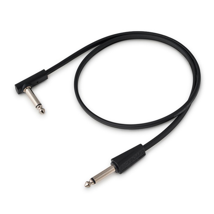 Flat Looper/Switcher Connector Cable Black 60 cm