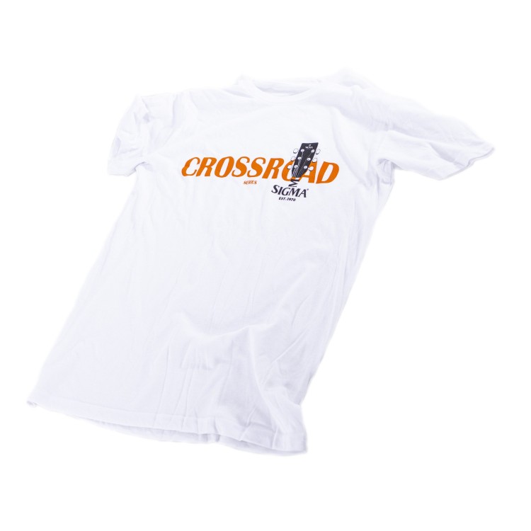 T-Shirt Sigma Crossroads bianca Tg.L