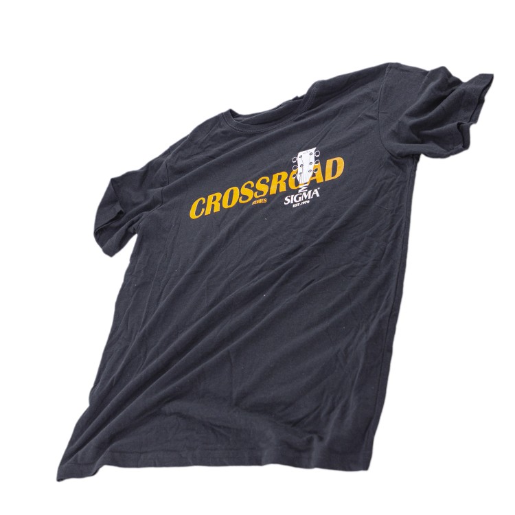 T-Shirt Sigma Crossroads nera Tg.L