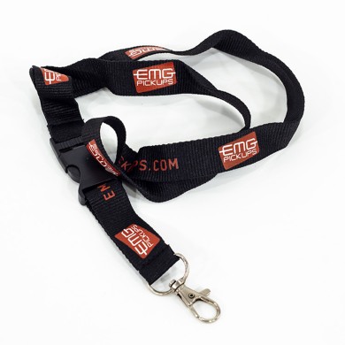 Laccetto portachiavi nero EMG
