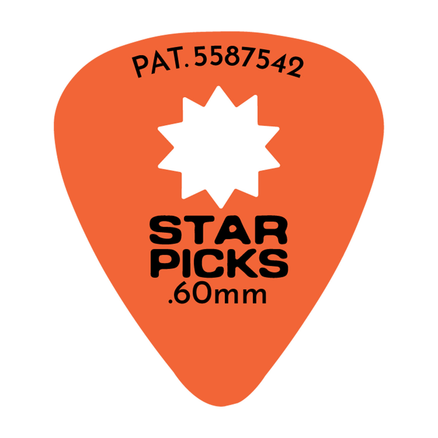 Plettri 0,60 arancio Refil 72pcs