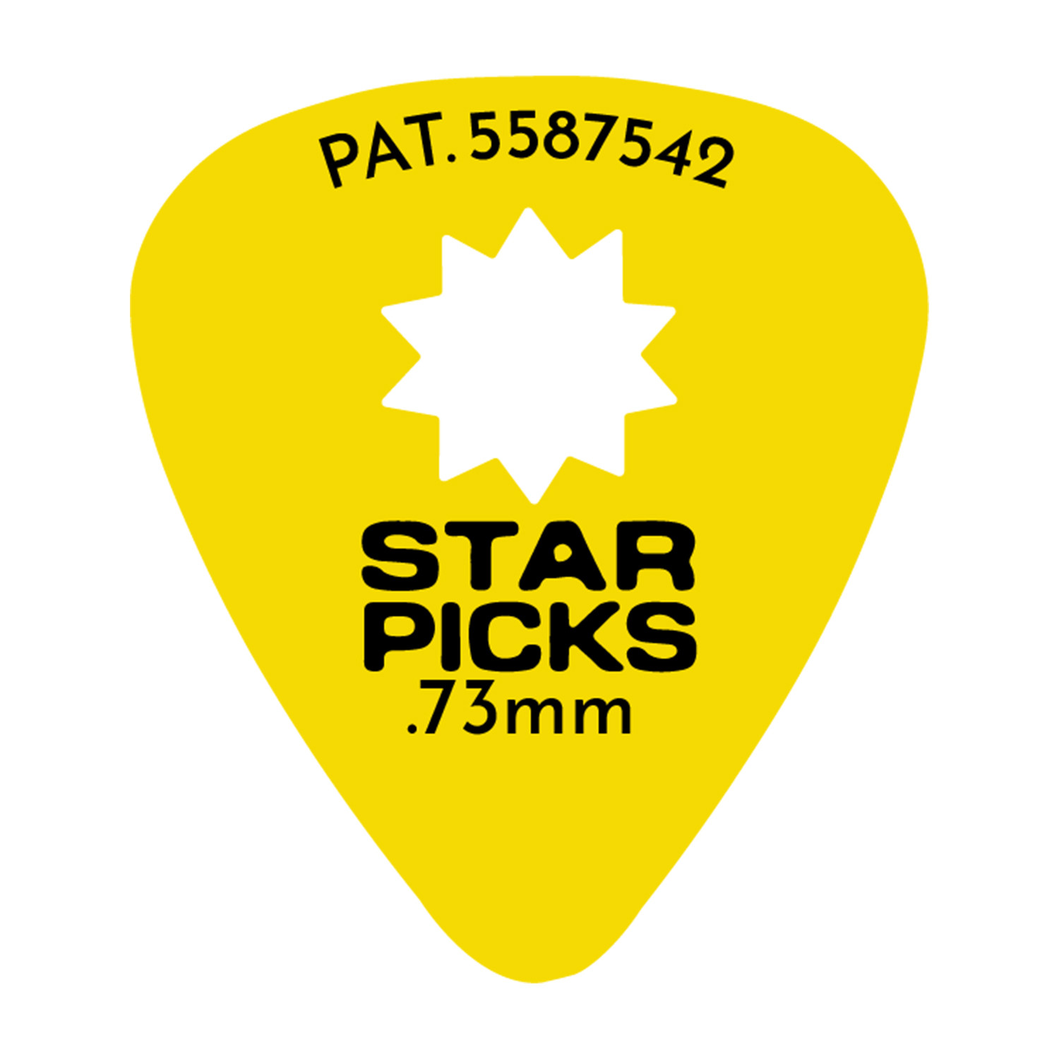 Plettri 0,73 giallo Refil 72pcs