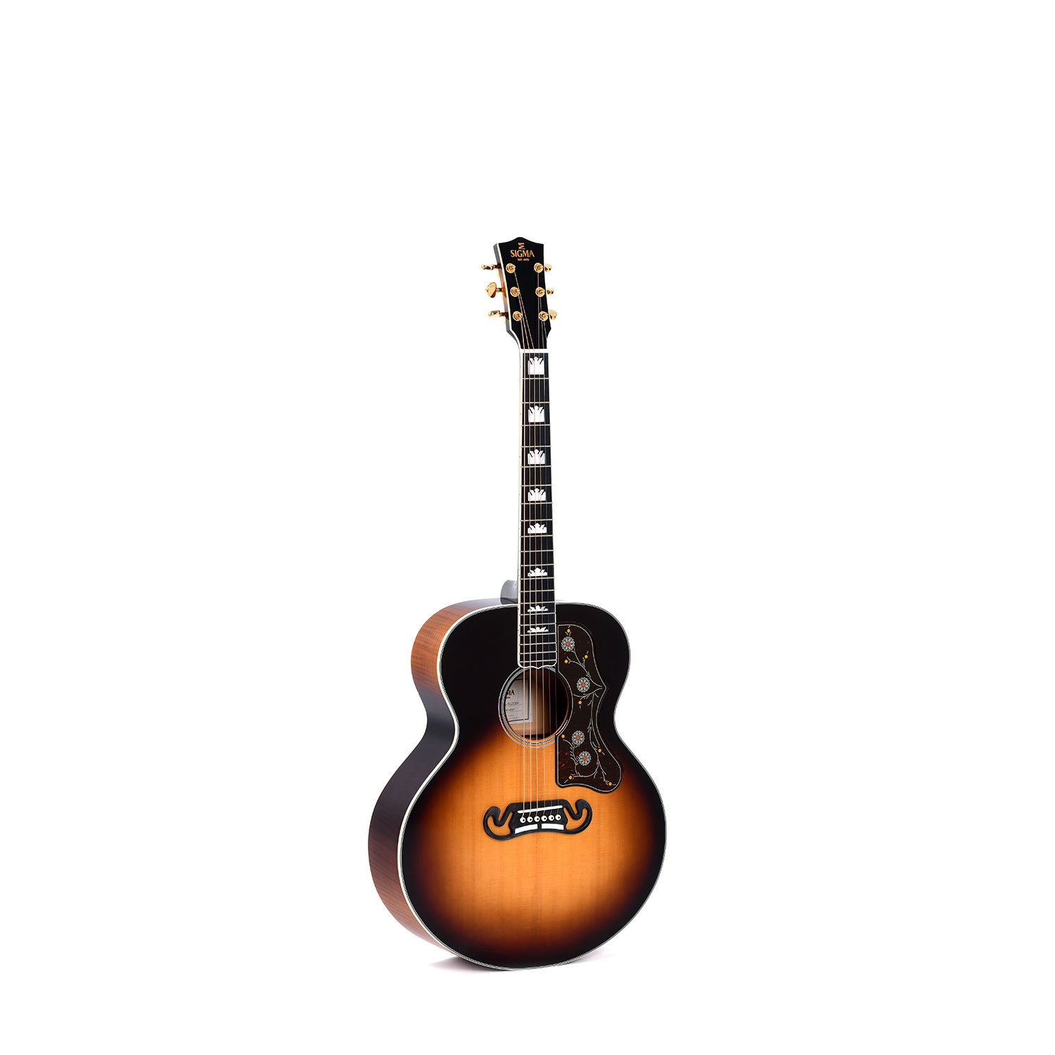 SG Grand Jumbo elettrificata vintage sunburst