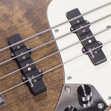 MetroLine JJ Bass 4 24 Vintage Ant Tobacco Satin