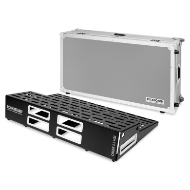 Pedalboard 82,6x49,8 2 livelli con flight case