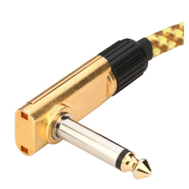 Flat Patch Cable Vintage Tweed 5cm