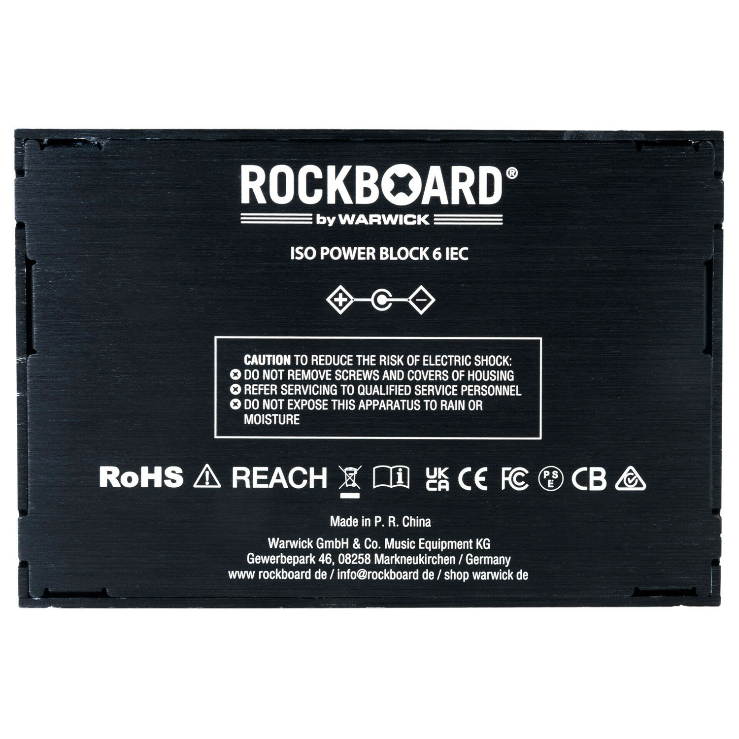 Power Block ISO 6 IEC Alimentatore