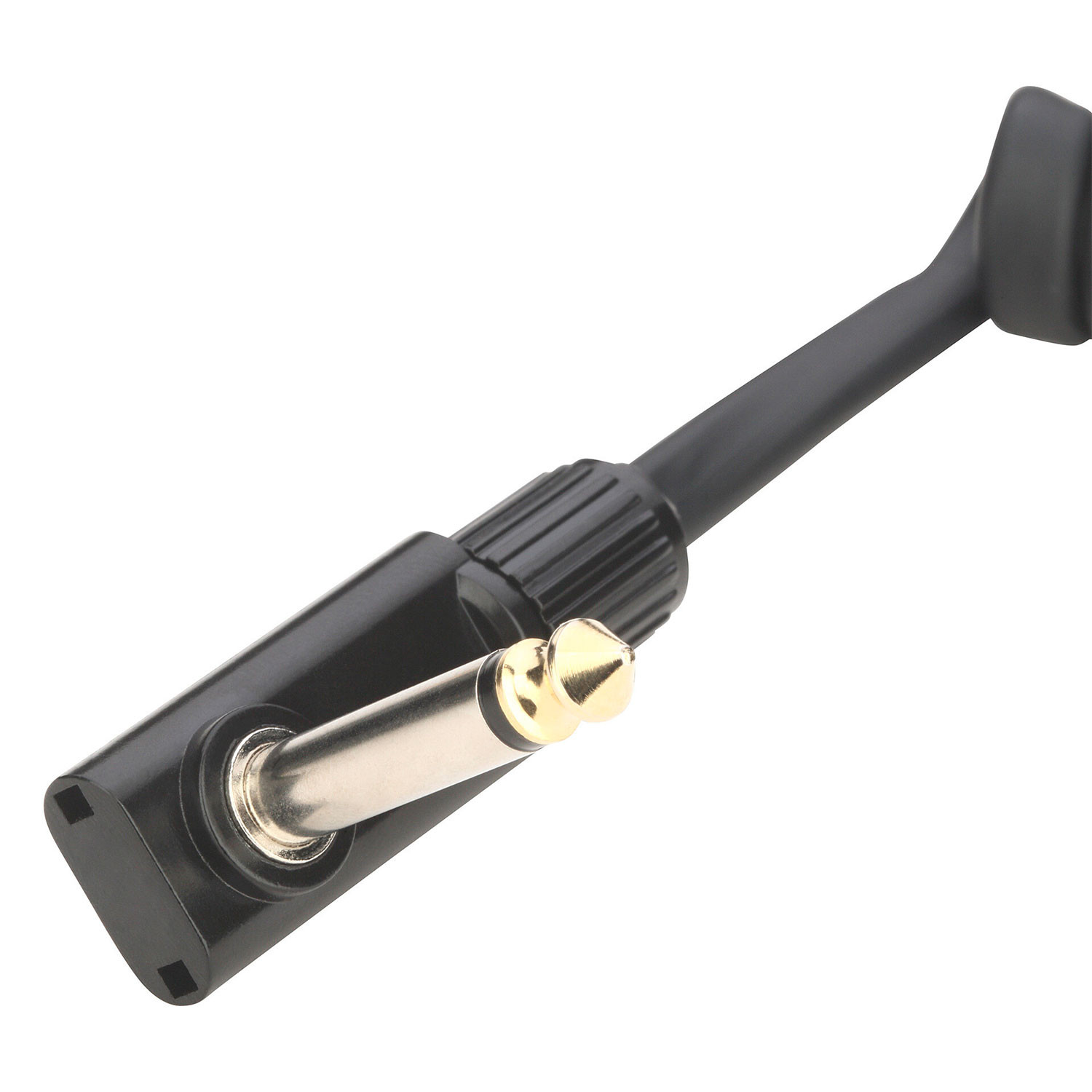 Flat Patch Cable Black 50cm spiralato