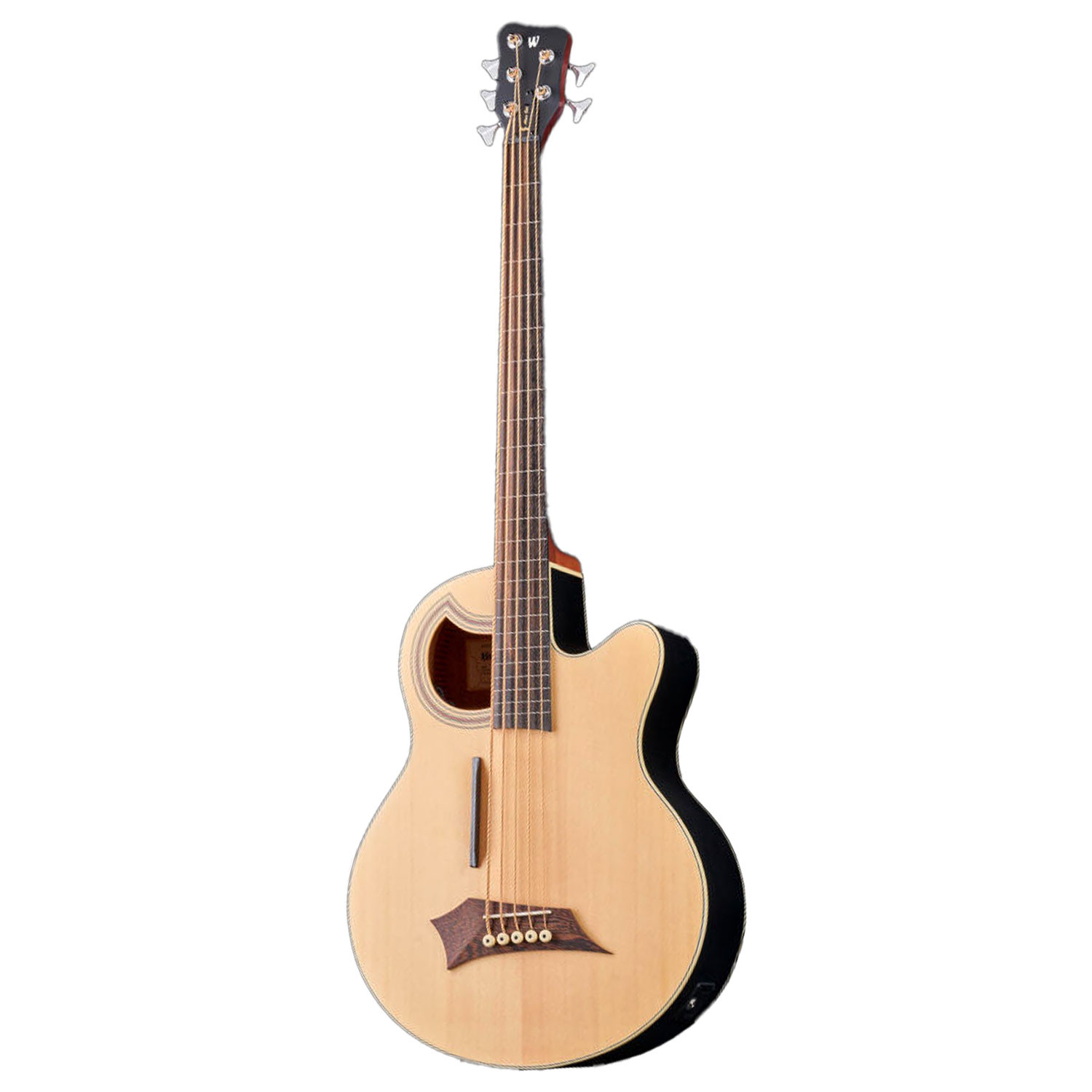 Alien Deluxe 5 Fretless Natural Satin