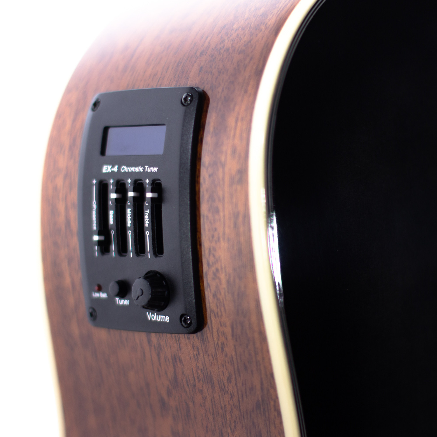 Dreadnought cutaway elettrificata nero